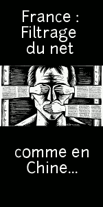 France : filtrage du net... comme en Chine.